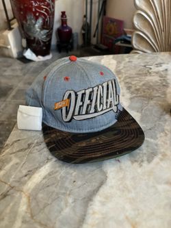 Stay Official Snapback Hat with Camo Brim