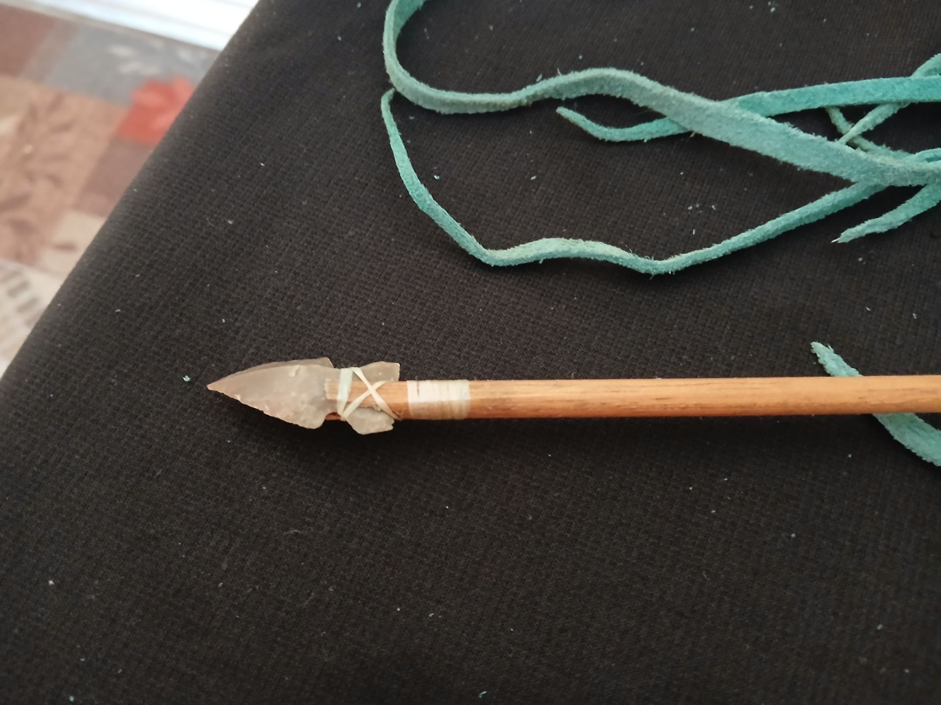 Handmade bow and arrows