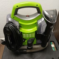 BISSELL LITTLE GREEN PROHEAT PORTABLE DEEP CLEANER/UPHOLSTERY CLEANER 