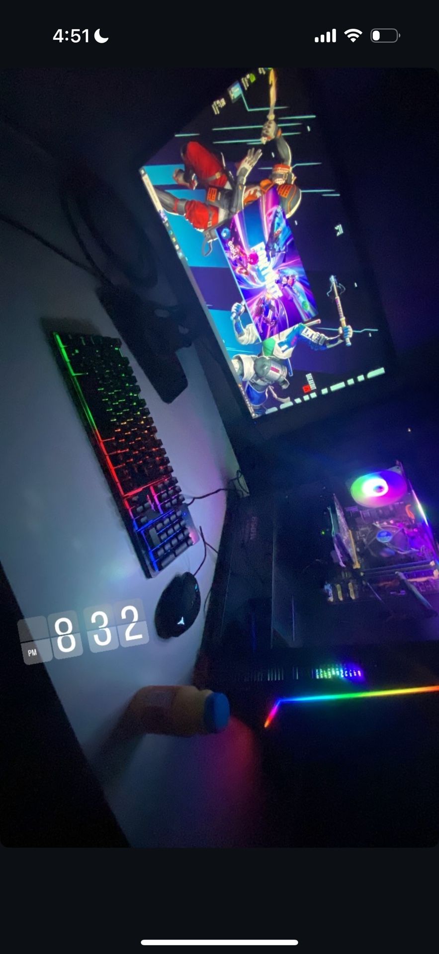 Pc Gaming Setup ( SHOOT YOUR BEST OFFER )