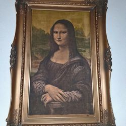 Framed canvas picture