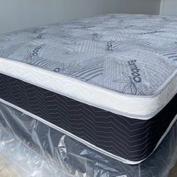 King Euro Bamboo Pillow Top Mattress!!