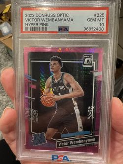 2023 DONRUSS OPTIC VICTOR WEMBANYAMA HYPER PINK