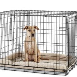 1-Door Folding Dog Crate, 48" L X 30.1" W X 32.6" H

