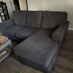 Grey Couch With Chaise
