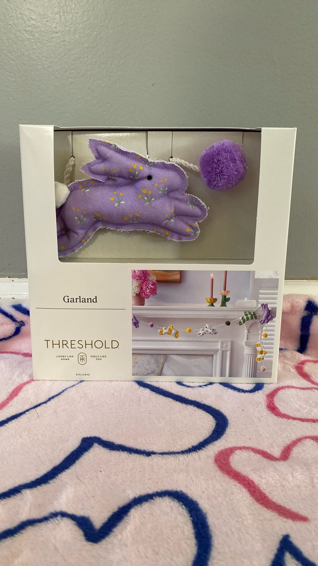 Garland 6 Ft Bunny