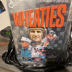 Collectors Don Shula Wheaties 75th 