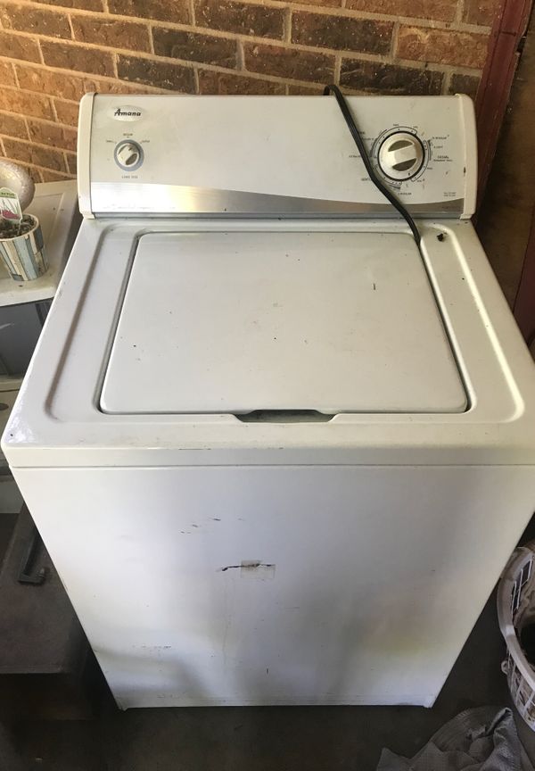 Amana washing machine noredproduct