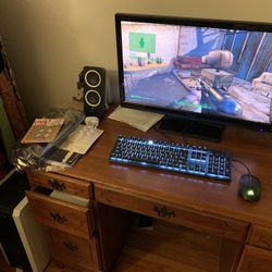 Gaming PC - Computer, with Monitor