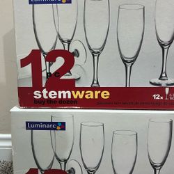 Champagne Glasses- New 5.5 Ounce