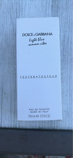 Brand new. Dolce & Gabbana Light Blue Summer Vibes EDT 100ml Tester