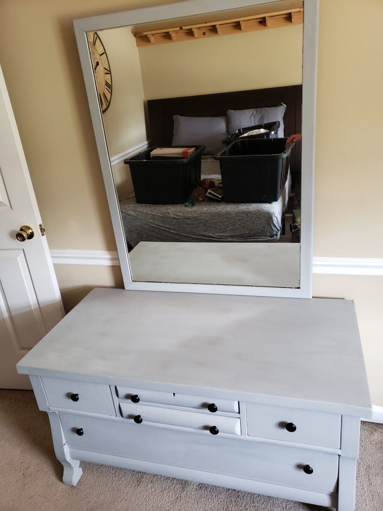 Antique Oak Dresser/Vanity