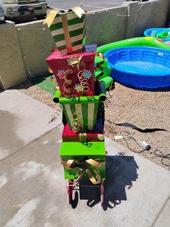 Metal Christmas sleigh