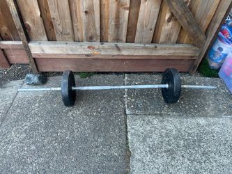 Weights with Bar - 30lbs