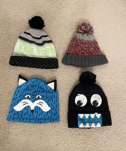 Kids H&M Beanie Bundle Size 4-8Y