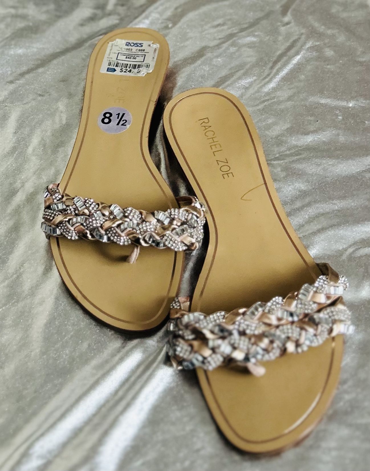 Bling Flat Slides