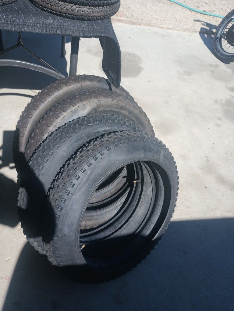 20x 4 Bicycle Tires