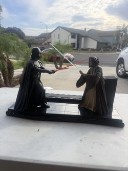 SIDESHOW Star Wars Darth Vader vs. Obi-Wan Kenobi Diorama Statue