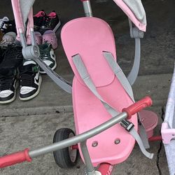 Pink Radio Flyer 