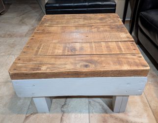 Rustic Farmhouse Coffee Table - Indoor or Outdoor - WESTSIDE