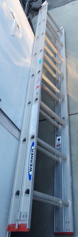 Werner 16 ft long height Aluminum Extension Ladder