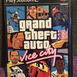 Grand Thef Auto Vice City Ps2