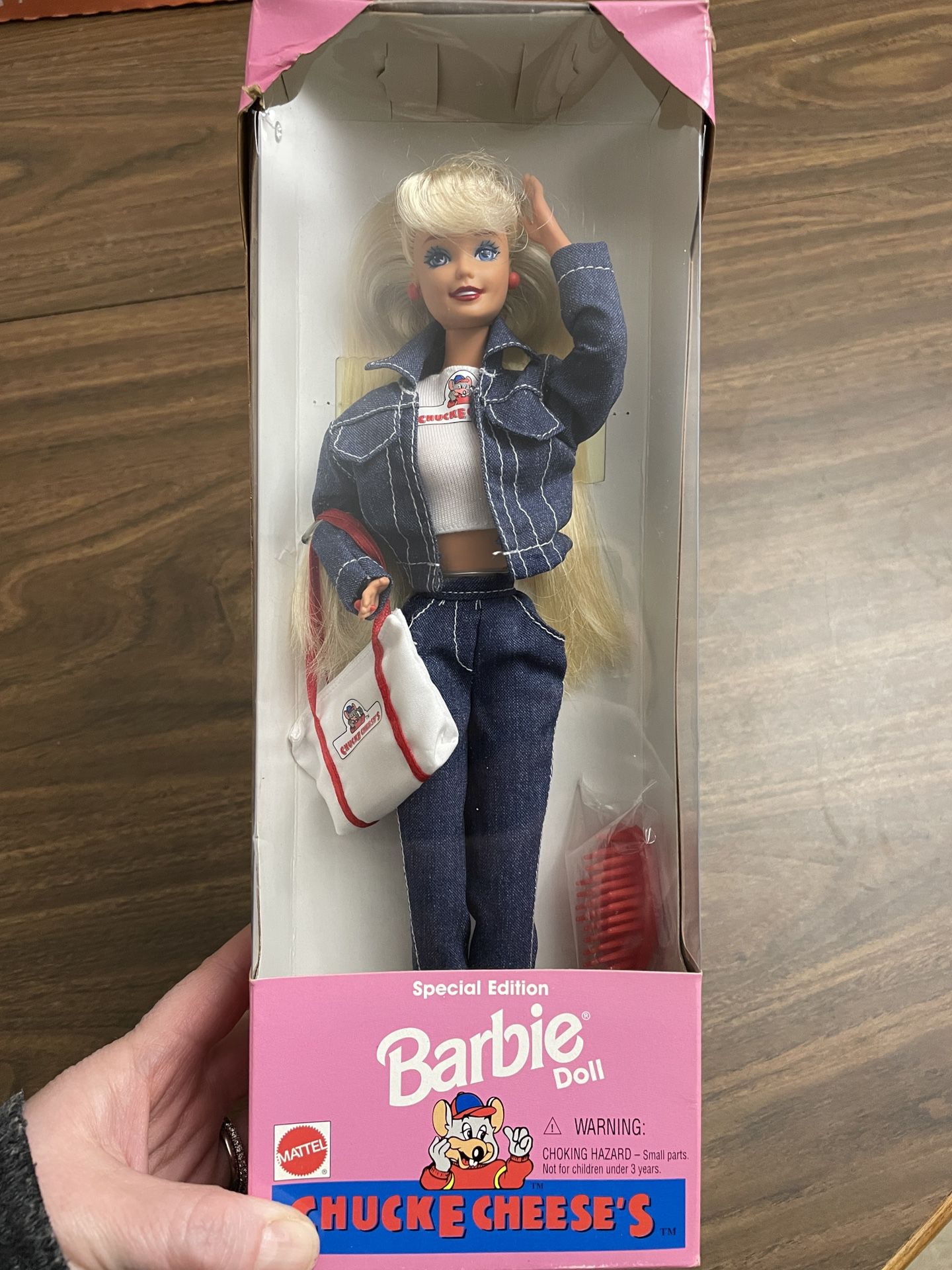 Vintage 1995 Special Edition Chuck E. Cheese’s Barbie