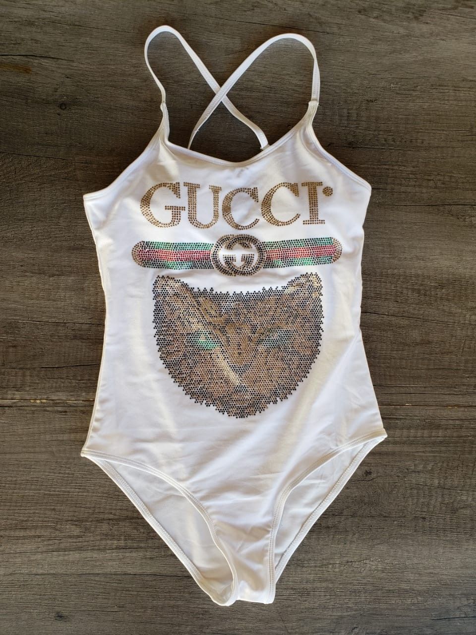 New Gucci women's swimsuit bodysuit