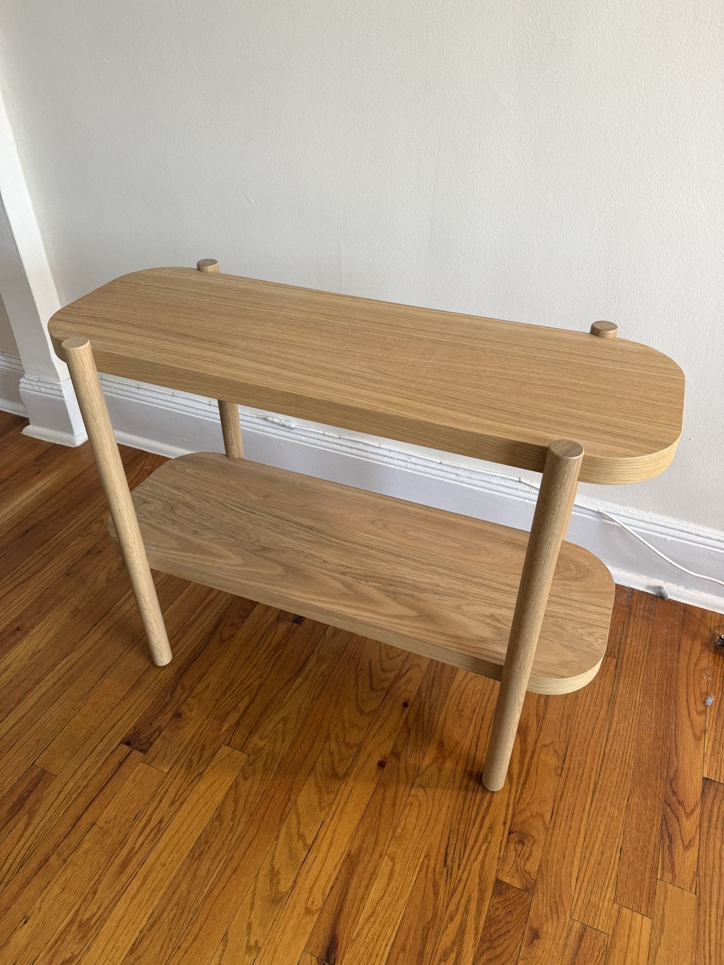 Ikea LISTERBY Console Table – Oak Veneer, Modern Entryway / Hall Table Like New