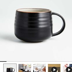 8 Crate and Barrel Coffee Mugs