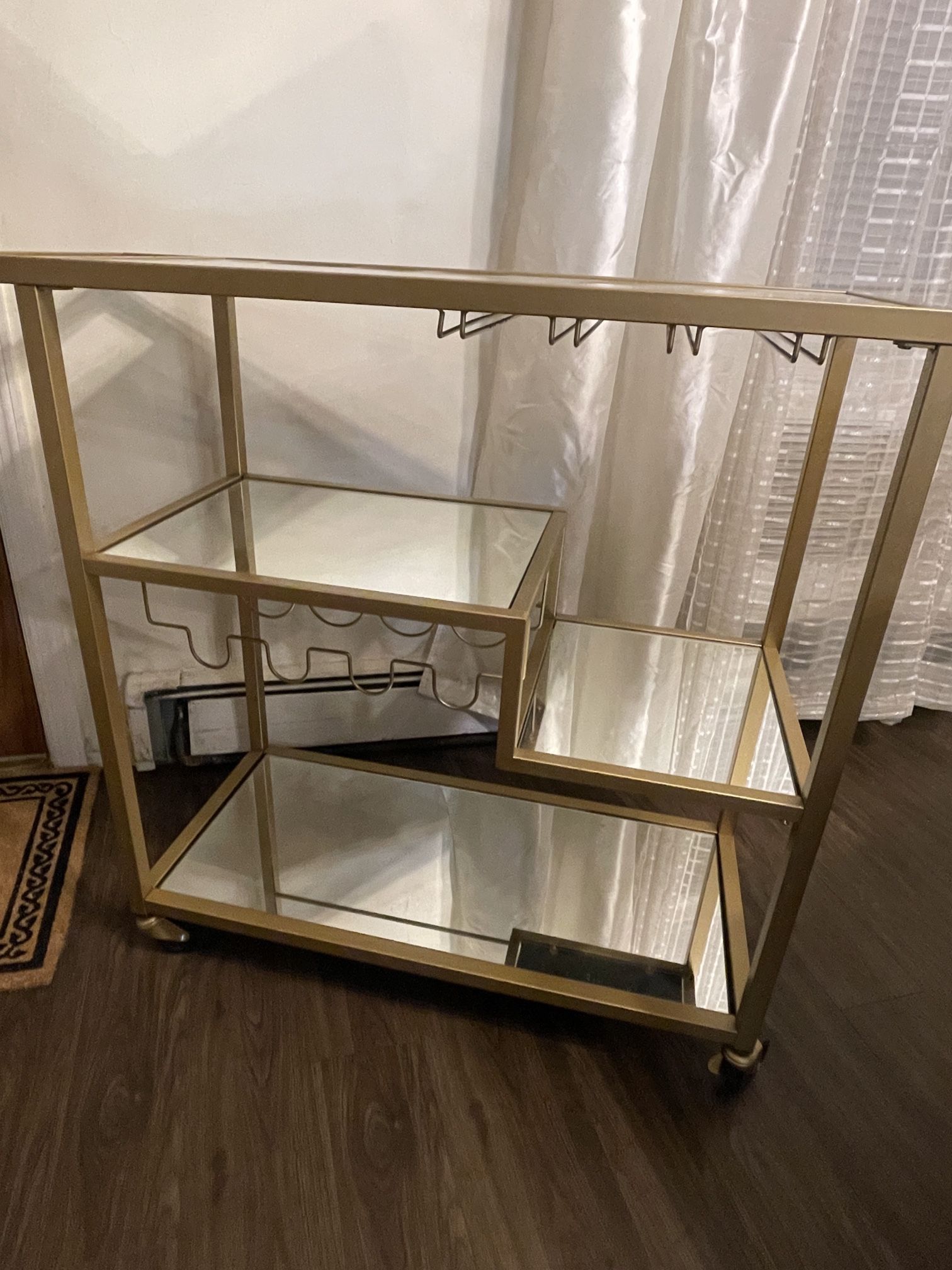 Gold Bar Cart