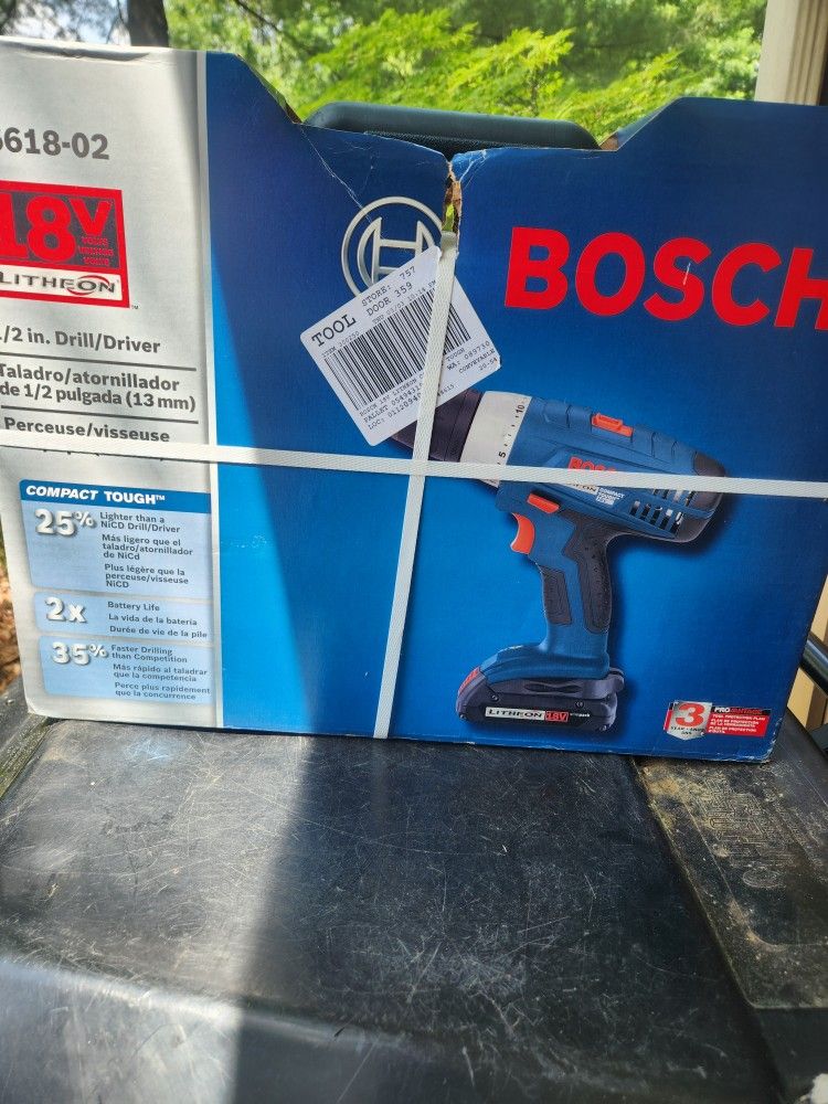 Bosch 1/2 Drill/Driver NEW