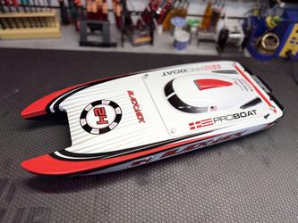Proboat Hull and Canopy, Vegas Offshore: Blackjack 24” PRB-1288