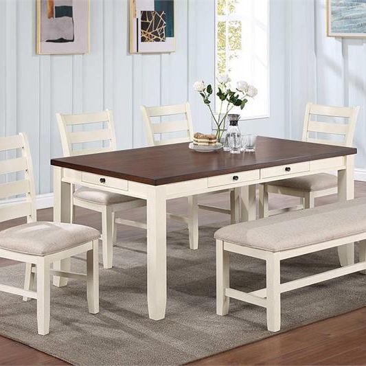 Two-Tone Dining Set 