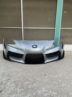 OEM NICE Toyota Supra GT Front Bumper Cover Silver 2020-2026 Complete