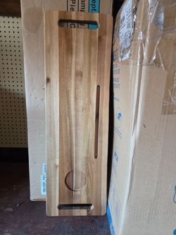 Bathtub wood tray
