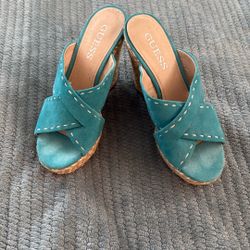 Platform Wedge Mules