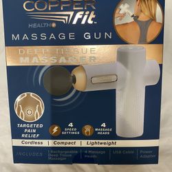 New- Copper Fit Massage Gun