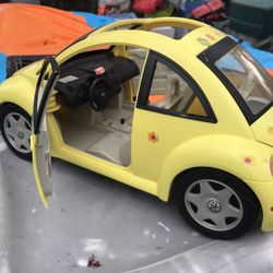 Like New Barbie Doll Vw Car Only $20
