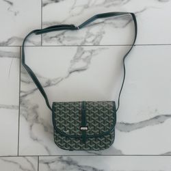 Goyard bag green crossbody 