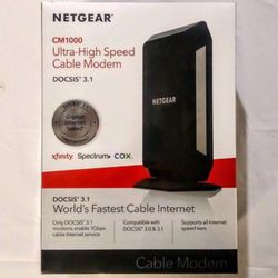 Netgear Ultra-High Speed Cable Modem (Brand New)