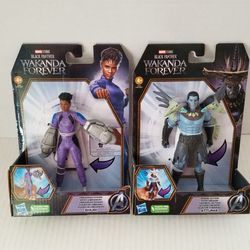 Black Panther Wakanda Forever Action Figures NEW