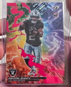 Topps Circuit Breakers 2026 Ashton Jeanty Raiders RC 299/299 bookend!