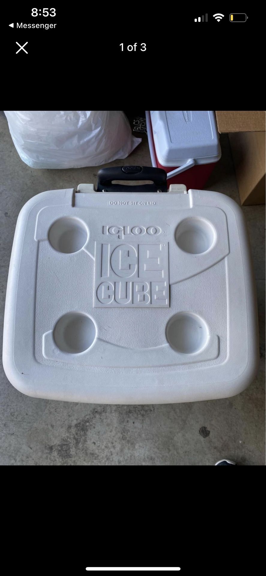 Igloo Ice Cube Roller Cooler