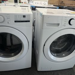LG 27" Front Load Washer/Electric Dryer