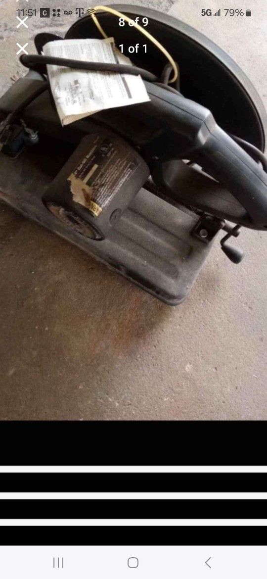 Cut Off Machine 14"