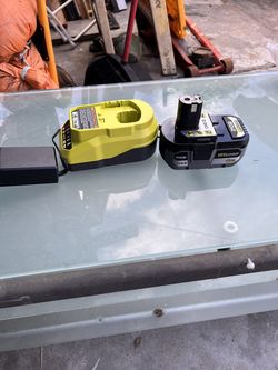 ryobi 18v high performance battery and charger new