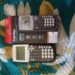 Texas Instruments Graphing Calculator T1- 84 Plus 