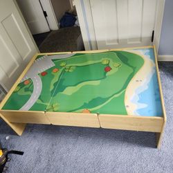 KidKraft Train Table with Play Surface – Preassembled – Read Description