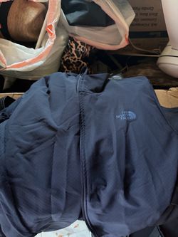 North face jacket all black